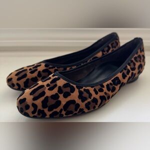 PAUL GREEN Womens‎ Ursula Leopard Ballet Flat Size 6.5 NWT $398